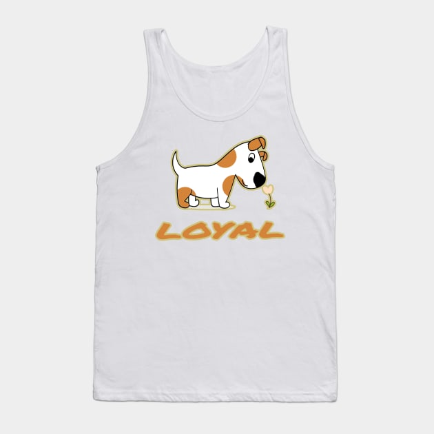 Loyal Dog Tank Top by saddamco